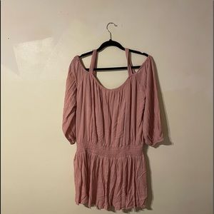 Soft surroundings size m off shoulder tunic